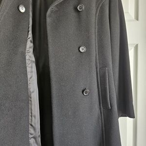 Liz Claiborne Women's Black Pea Coat